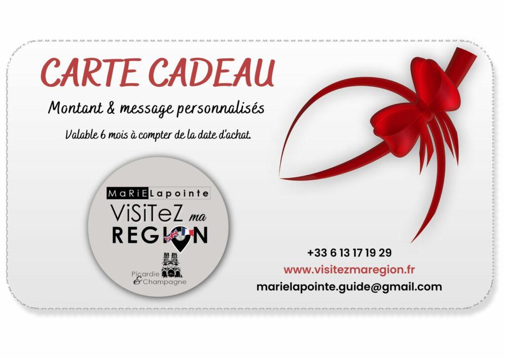 VISUEL - Carte cadeau - Visitez Ma Région